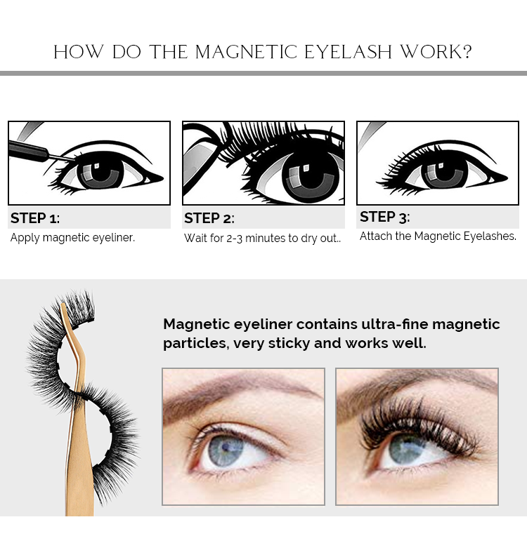 Vegan Magnetic Eyelashes DIY Kit - Chic magnificent